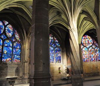 Eglise Saint-Séverin à Paris, déambulatoire