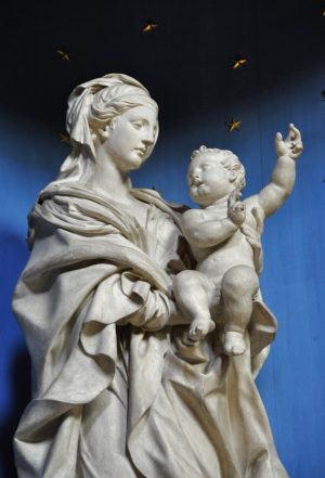 Vierge à l'Enfant de Gilles Guérin (XVIIe siècle)