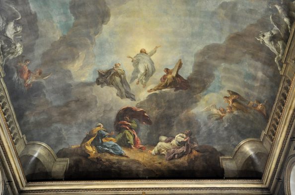 Le plafond peint par François Lemoyne