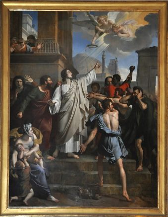«Saint Étienne prêchant l'Évangile» d'Abel de Pujol