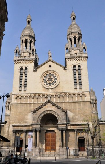 La façade de Sainte-Anne