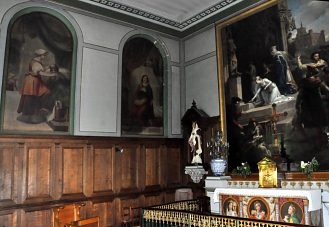 Vue d'ensemble de la chapelle de la Vierge