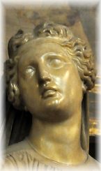 Sainte Marguerite par Charles-François Lebuf-Nanteuil , détail Sainte Marguerite par Charles-François Lebuf-Nanteuil , détail