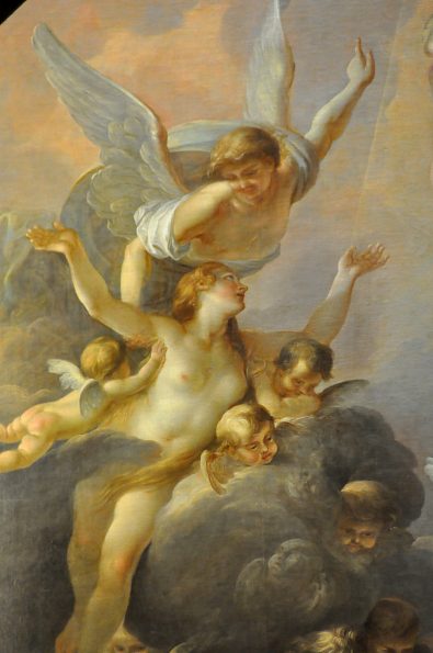 «Le passage des âmes du purgatoire au ciel», détail «Le passage des âmes du purgatoire au ciel», détail