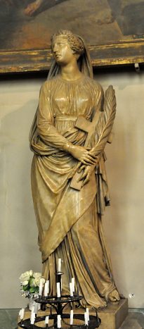 Statue de sainte Marguerite par Charles-François Lebuf-Nanteuil (1792-1865) Statue de sainte Marguerite par Charles-François Lebuf-Nanteuil (1792-1865)