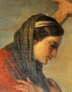 «La Visitation», détail «La Visitation», détail