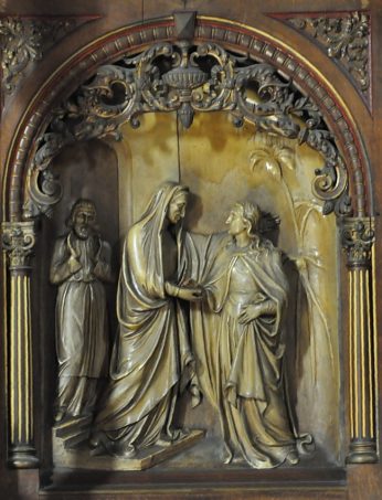 Panneau du retable «La Visitation»