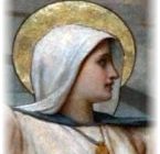 La Sainte-Trinité, sainte Geneviève distribuant des vivres, tableau de Désiré-François Laugée