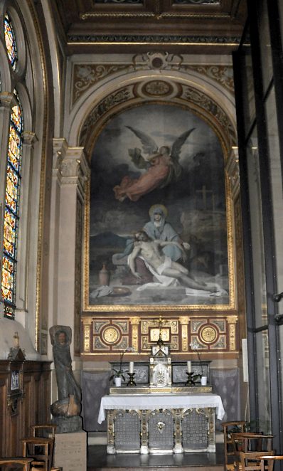 La Sainte-Trinité, chapelle latérale Sainte-Rita