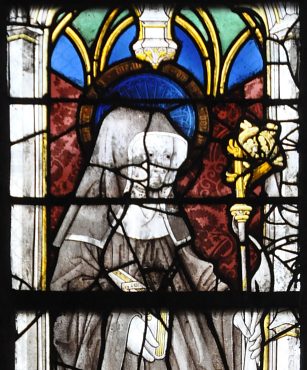 Sainte Claire dans la chapelle Sainte-Anne (1465)