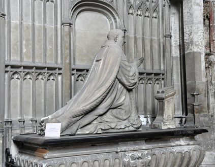 Priant de Claude Groulard, marbre blanc, XVIIe siècle
