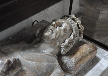 Gisant de Rollon, 1er duc de Normandie, détail