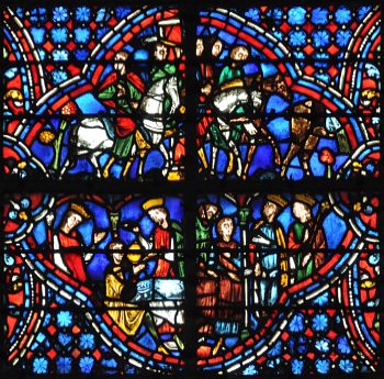 Vitrail de la vie de Joseph (vers 1220-1230)