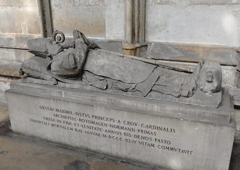 Tombeau du cardinal Prince de Croÿ