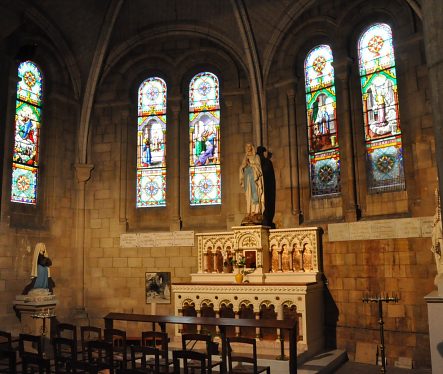 Chapelle rayonnante de la Vierge