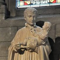 Saint Stanislas Kostka (?), détail