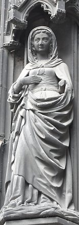 Une sainte dans sa niche Une sainte dans sa niche