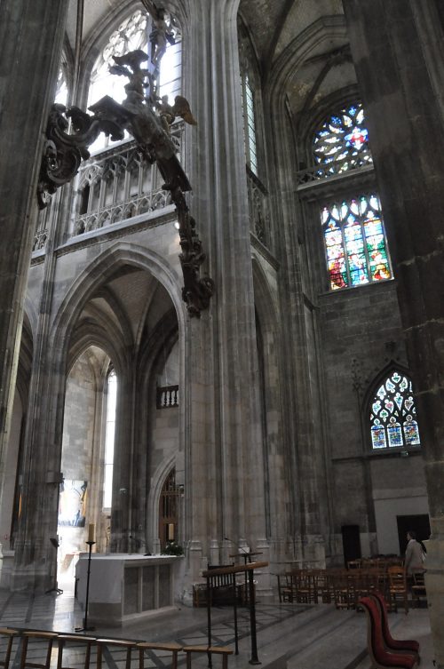 Élévations sud du chœur et du transept