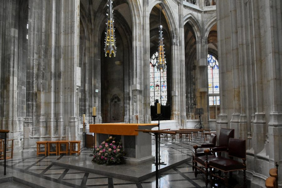 Le chœur de l'église Saint-Maclou