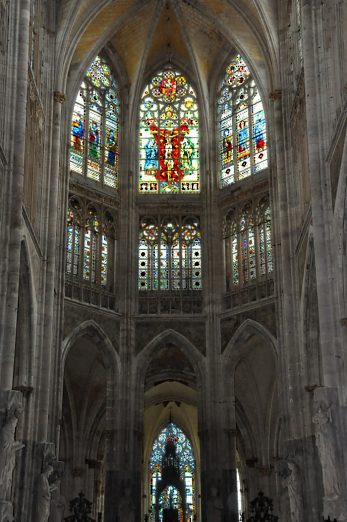 L'abside et son triforium