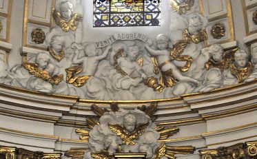 Les angelots de l'abside