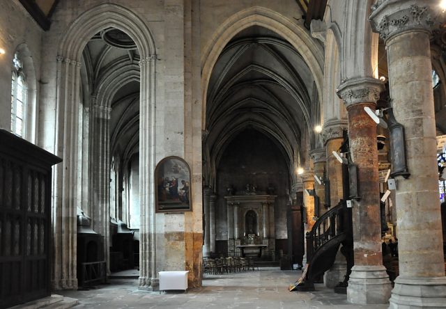 Les deux collatéraux nord de Saint-Vivien