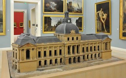 Maquette de l'hôtel de ville de Rouen, 1758