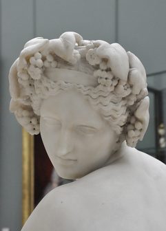 «Bacchante», détail