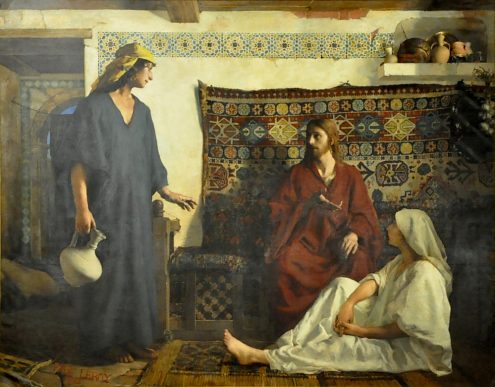 «Jésus chez Marthe et Marie», 1882