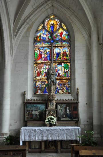 Chapelle absidiale sud de la Vierge