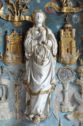 Le retable de l'autel de la Vierge