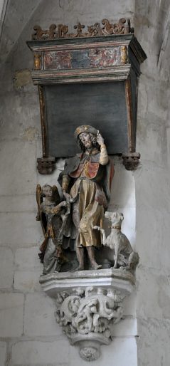 Statue de saint Roch