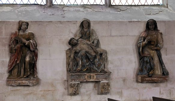 Trois statues du XVIe siècle