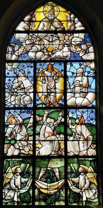 Vitrail «La Transfiguration», XVIe siècle