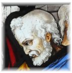 Saint Pierre dans la verrière du Credo