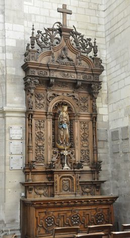 Chapelle latérale sud dite de la Vierge