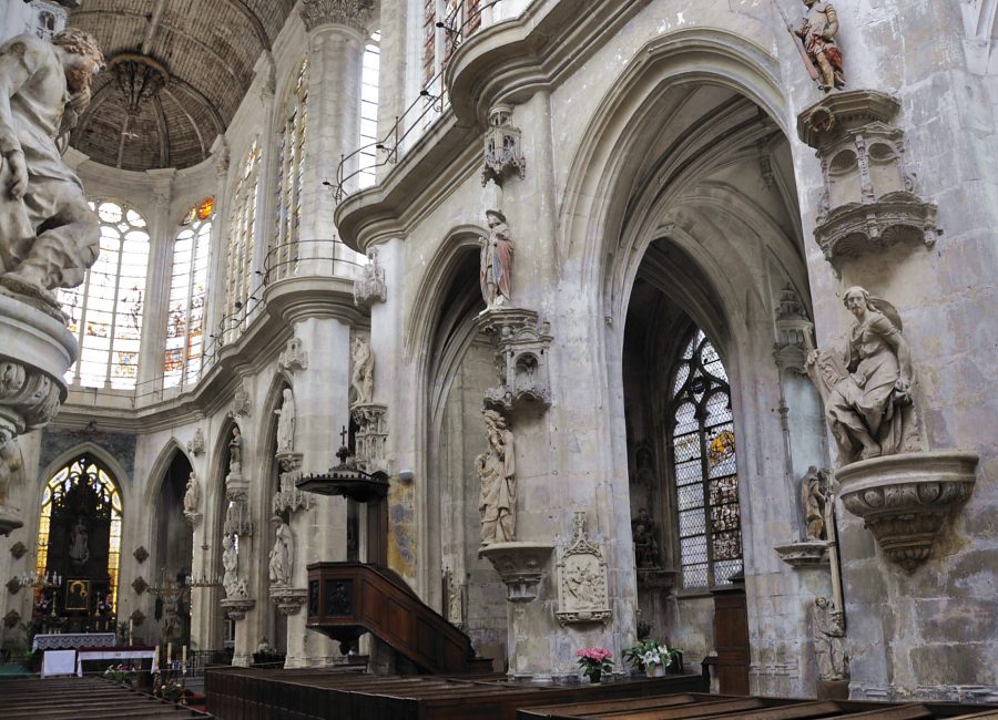 L'intérieur de l'église