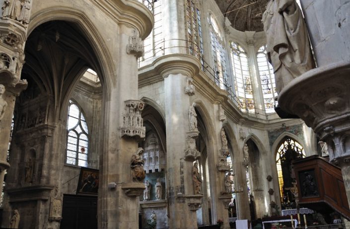 La nef et le transept