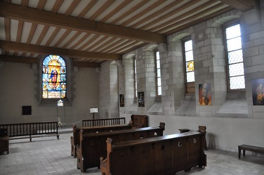 Vue d'ensemble de la chapelle du Saint-Sacrement