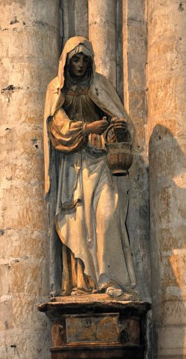 Statue de sainte Marthe par le Maître de Chaource