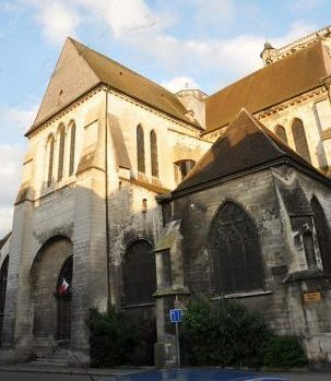 L'église et son transept nord