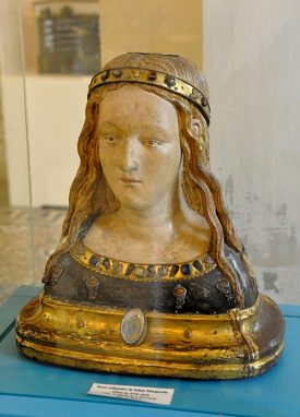 Buste reliquaire de sainte Marguerite